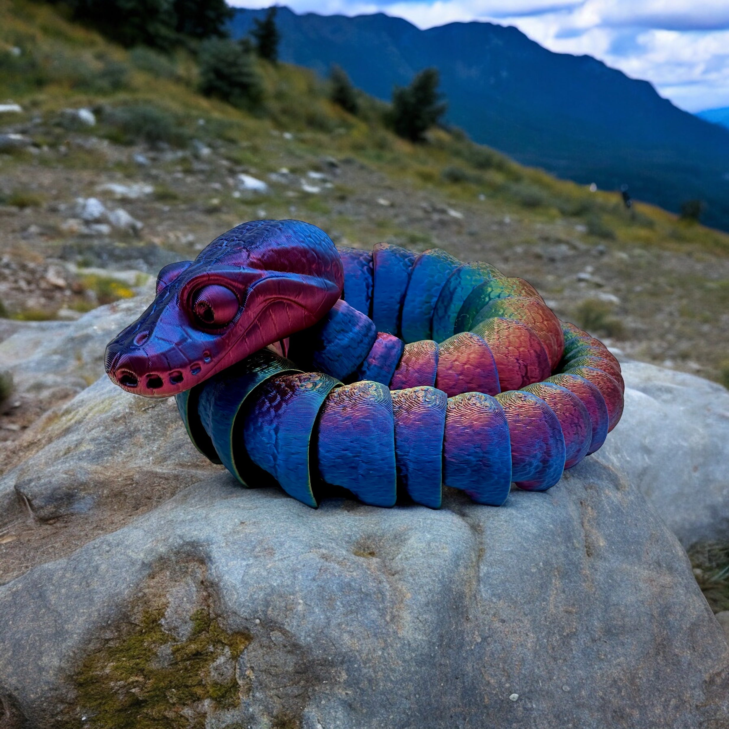 Snake Statue Ball Python Ball Python Snake – RoboCow Creations